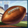red white and win football symbol icon