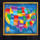 red white and win map symbol icon