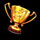 reel all star trophy symbol icon
