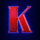 reel attraction k symbol icon
