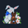 reel bunnies bunny symbol icon