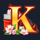 reel bunnies k symbol icon