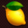 reel diamonds lemon symbol icon