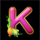 reel fruitz frenzy k symbol icon