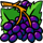 reel gambler grapes symbol icon