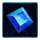 reel gems deluxe blue symbol icon