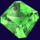 reel gems green symbol icon