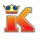 reel king riches k symbol icon