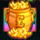 reel lucky king megaways golden pot symbol icon