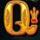 reel lucky king megaways q symbol icon