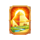 reel of ra pyramid symbol icon