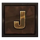 reel rampage gold j symbol icon