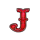 reel sheriff j symbol icon