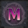 reel warriors m symbol icon