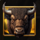 reel wolf bison symbol icon
