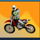 reel xtreme biker symbol icon