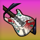 reels of rock guitar symbol icon