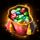 reels of treasure bag symbol icon