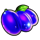 reels on fire plum symbol icon