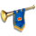 regal riches trumpet symbol icon