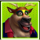 reindeer party reindeer mask symbol icon