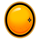retro fruits 243 fortune orange symbol icon