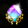 retro gems purple symbol icon