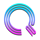 retro returns q symbol icon