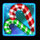 retro sweets candy cane symbol icon
