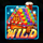 retro sweets wild symbol icon