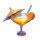 return to the copa hold and win tropical cocktail symbol icon