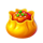 rice and riches hold and win dumpling symbol icon