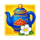 rice and riches hold and win teapot symbol icon