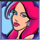 rich girl woman symbol icon