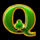 rich lady deluxe q symbol icon