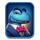 rich raptors blue symbol icon
