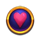 rich raptors heart symbol icon