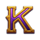 rich route express letter k symbol icon