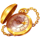 riches express gold pocket watch symbol icon