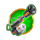 ricko galactico weapon green symbol icon