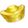 rings of prosperity ingot symbol icon