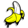 rip city banana symbol icon