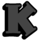 rip city k symbol icon