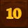 rise of aztec lock and slingo 10 symbol icon