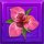 rise of aztec lock and slingo pink flower symbol icon
