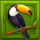 rise of aztec lock and slingo toucan symbol icon