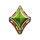 rise of cleopatra diamond symbol icon