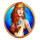 rise of poseidon woman symbol icon