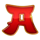 rising rockets emperor red a symbol icon