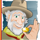 rival gold rush man symbol icon